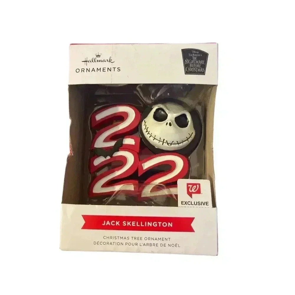 Hallmark Ornament 2022 Nightmare Before Christmas: Jack Skellington Walgreens
